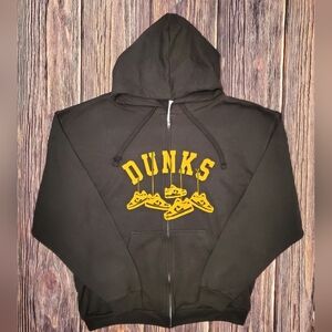 Wutang Nike Dunks Method Man Ticsl Zip up Hoodie!  Size XL